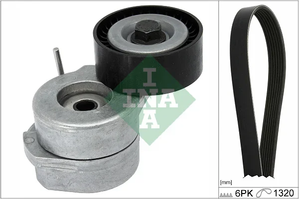 Sada žebrovaných klínových řemenů Schaeffler INA 529034610