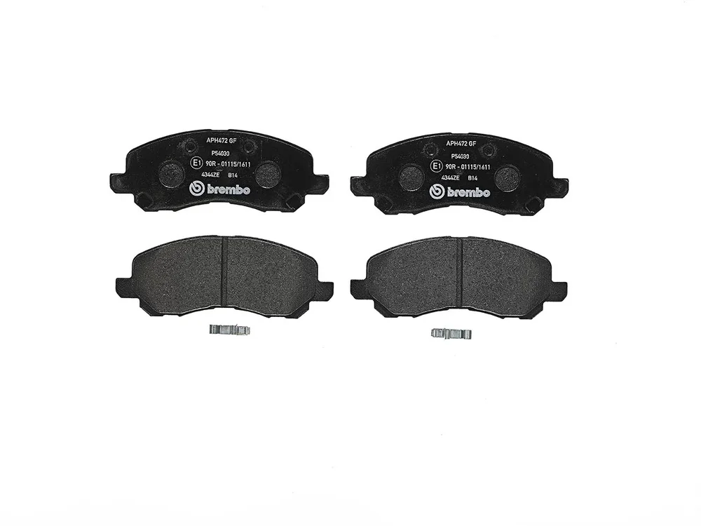 Sada brzdových destiček, kotoučová brzda BREMBO P54030