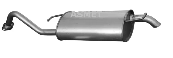 Zadni tlumic vyfuku ASMET 20.037 Zadni tlumic vyfuku ASMET 20.037