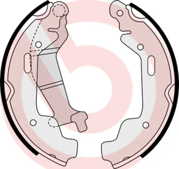 Sada brzdových čelistí BREMBO S59516