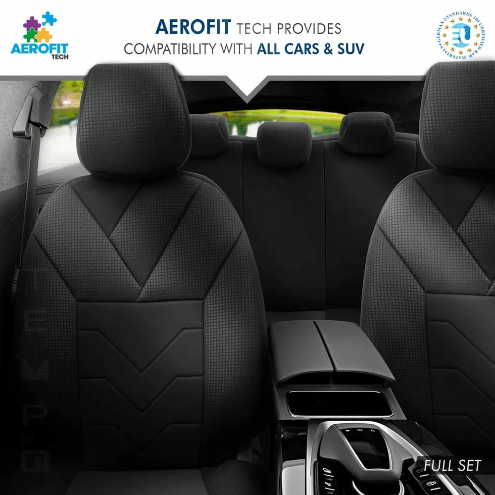 Sada autopotahů OTOM TEMPO 1501 BLACK NZ OT77345 - Obrázek 2