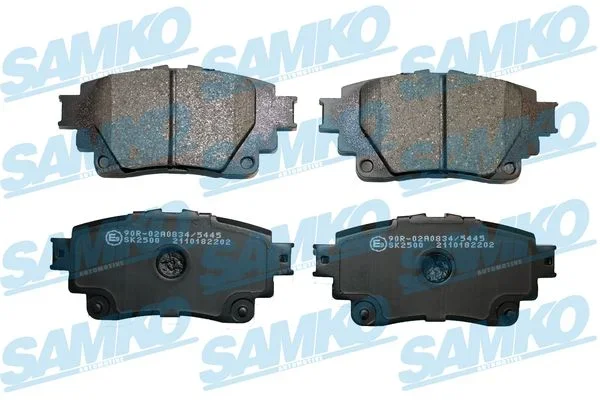 Sada brzdových destiček, kotoučová brzda SAMKO 5SP2202