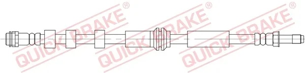 Brzdová hadice QUICK BRAKE 32.822 – OE 8K0611775G