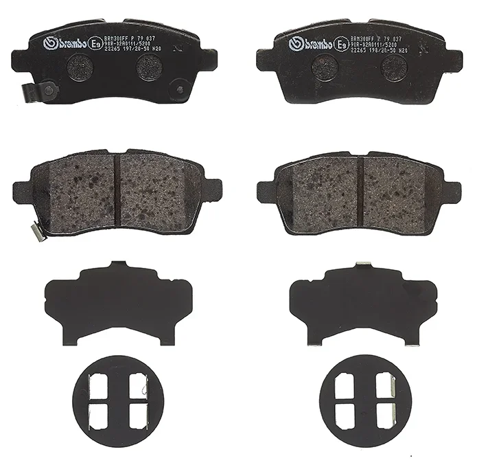 Sada brzdových destiček, kotoučová brzda BREMBO P79037