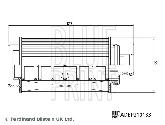 Olejový filtr BLUE PRINT ADBP210133