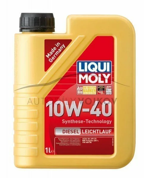 LIQUI MOLY Diesel Leichtlauf 10W-40 – 1 l v:60905 LIQUI MOLY Diesel Leichtlauf 10W-40 – 1 l v:60905