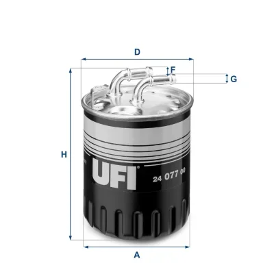 Palivový filtr UFI 24.077.00