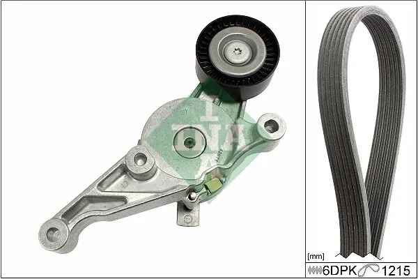 Sada žebrovaných klínových řemenů Schaeffler INA 529046210