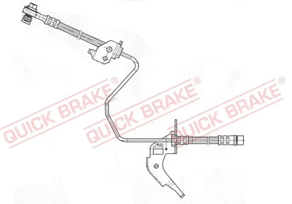 Brzdová hadice QUICK BRAKE 59.959X