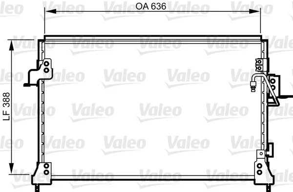 Condenser VALEO 818025