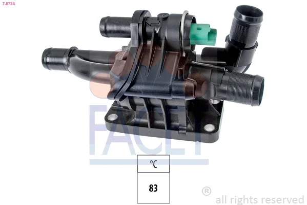 Termostat, chladivo FACET 7.8734