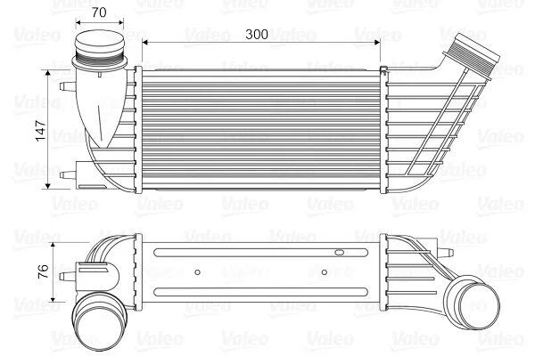 Chladič turba VALEO 818651