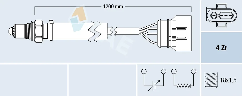 Lambda sonda FAE 77460