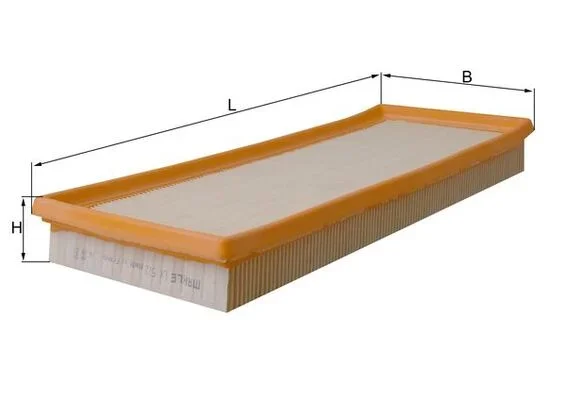 Vzduchový filtr KNECHT LX522