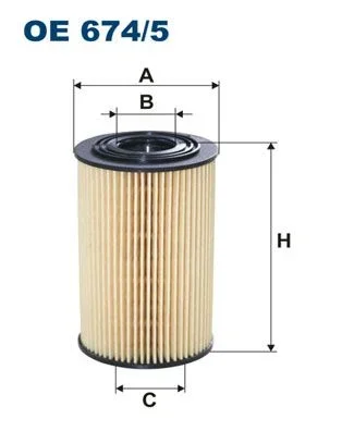 FI OE674/5 Filtr olejový FILTRON