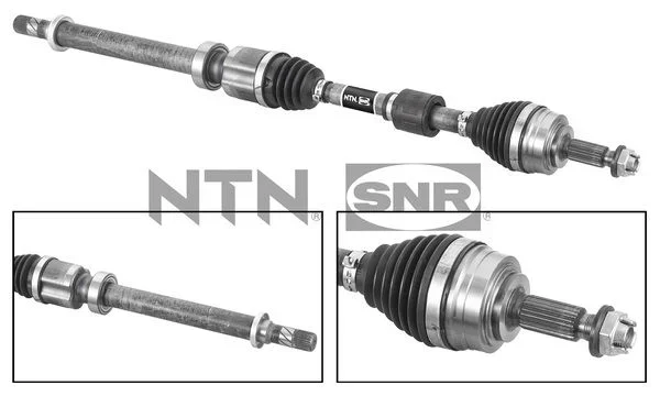 Hnací hřídel SNR DK55.238 – OE 391003142R