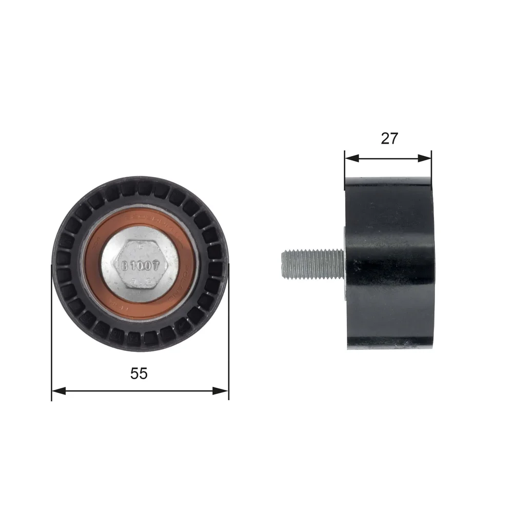 Vratna/vodici kladka, ozubeny remen GATES T42150